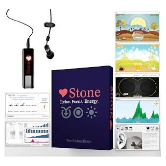 Stone Biofeedback Home — HRV Training Device